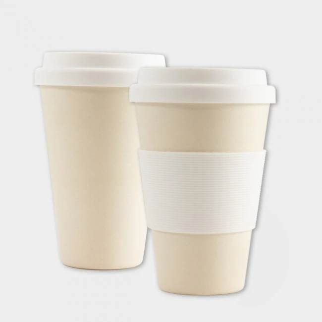 Green & Good Bamboo Fibre Travel Mug 430ml