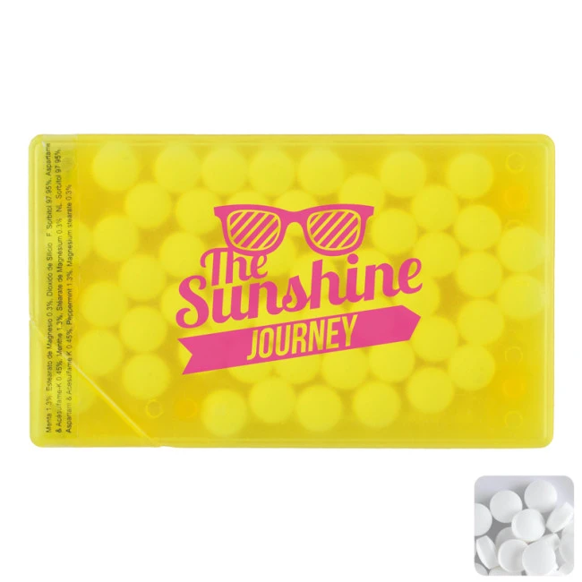 Mint Card With Sugar Free Mints