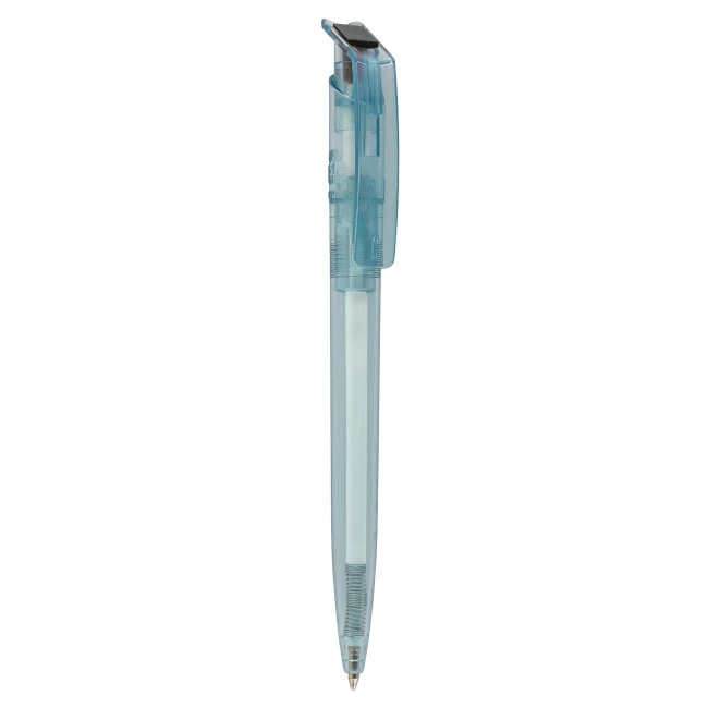 Litani Clear Blue Recycled Bottle Pen
