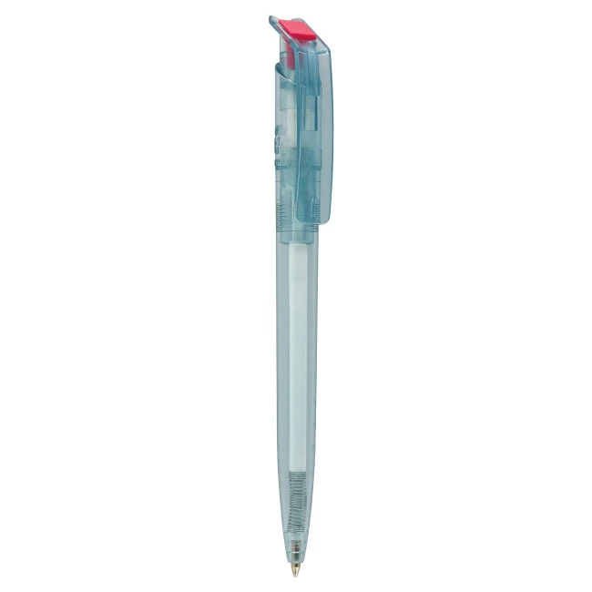 Litani Clear Blue Recycled Bottle Pen