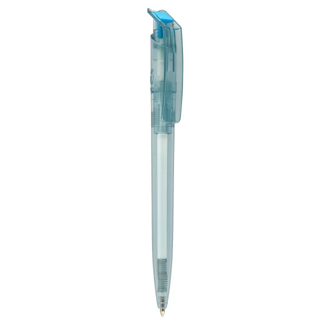 Litani Clear Blue Recycled Bottle Pen