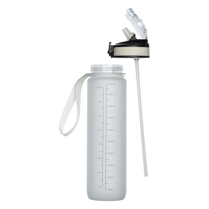 Sustainable Living R-PET Transparent 1L Bottle