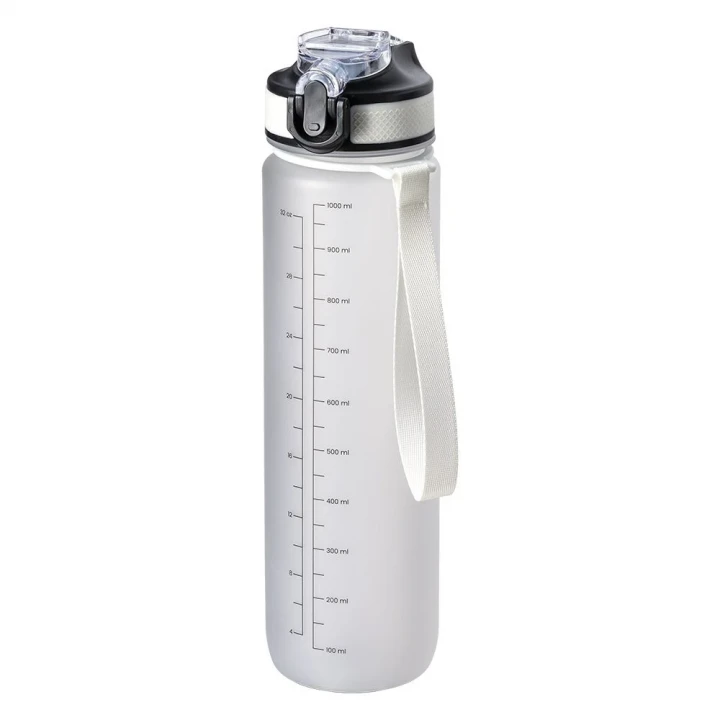 Sustainable Living R-PET Transparent 1L Bottle