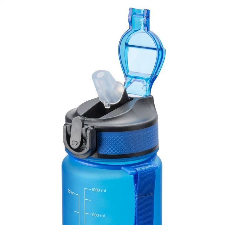 Sustainable Living R-PET Transparent 1L Bottle
