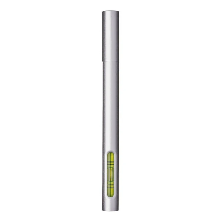 Sustainable Living Recycled Plastic Pen With Ruler and Spirit Level