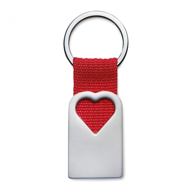 Heart Metal Keyring