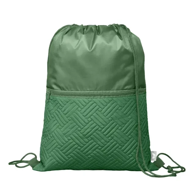 Sora Recycled Quilted Drawstring Bag - 6L