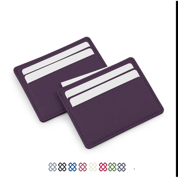 Deluxe Slimline Credit Card Case in recycled Como