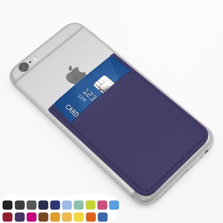 Card Case for a Smart Phone in Soft Touch Vegan Torino PU
