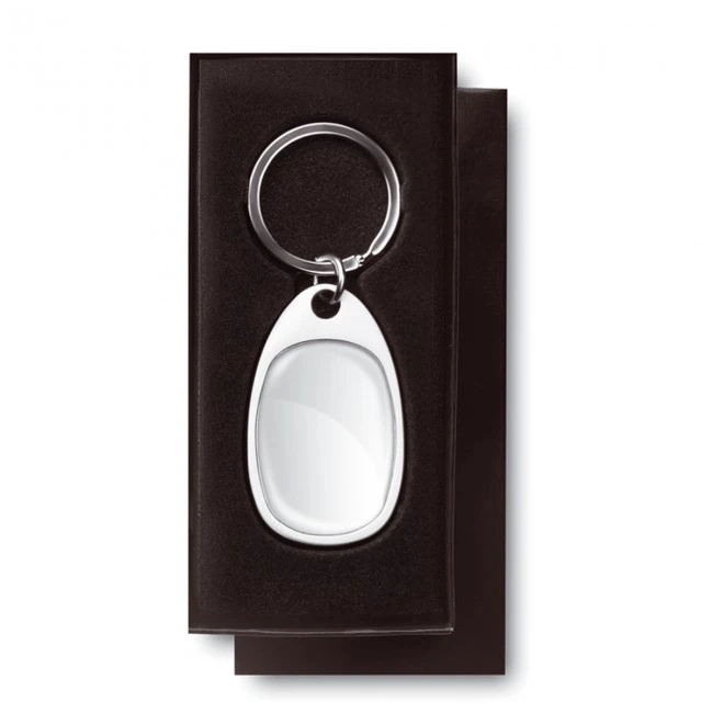 Metal key ring for doming