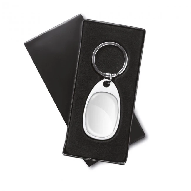 Metal key ring for doming