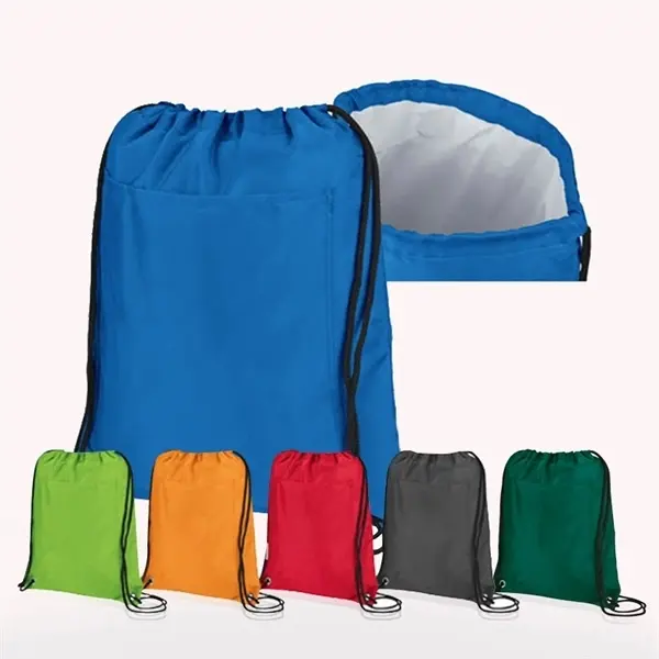 Insulated Drawstring Cooler Bag