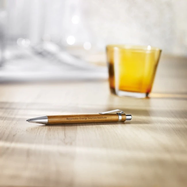 Bamboo Automatic Ballpen