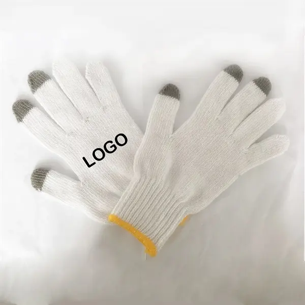 Knitted Security Touch Screen Safety Gloves
