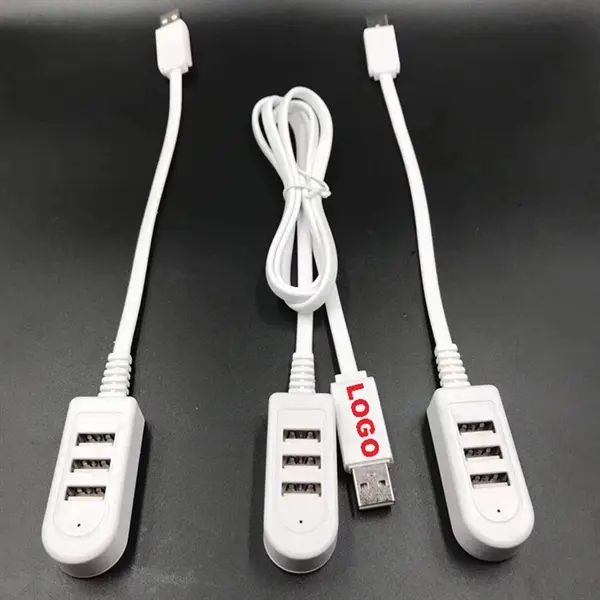 3 USB Extension Cord with Data Mini USB Hub