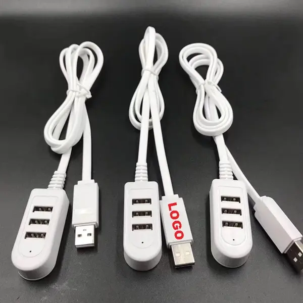 3 USB Extension Cord with Data Mini USB Hub