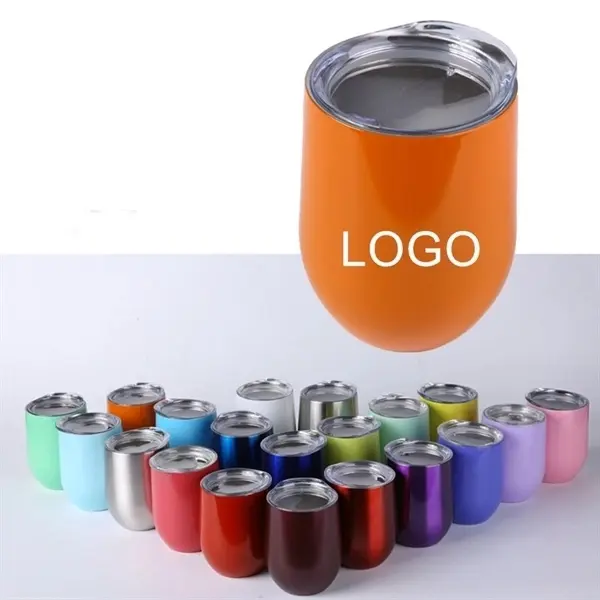 9 OZ Stainless Steel Double Wall Wine Cup