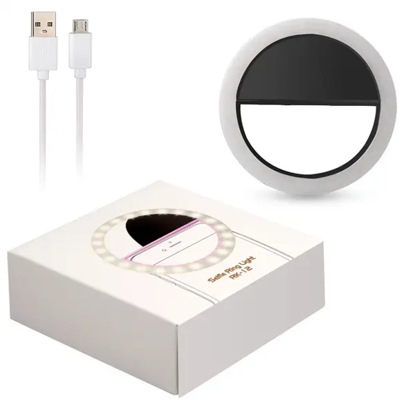 Mini LED Rechargeable Selfie Ring Light