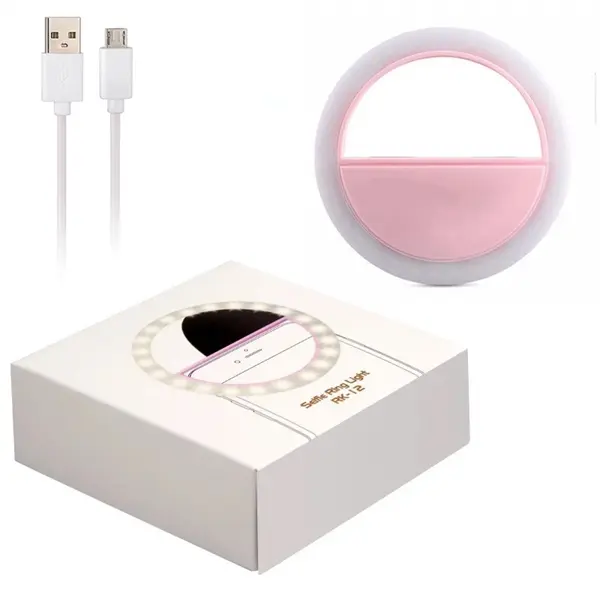 Mini LED Rechargeable Selfie Ring Light