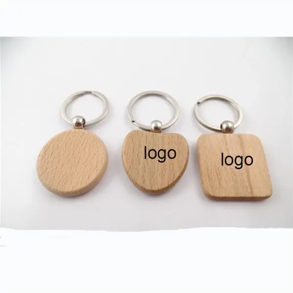 Wooden key chain