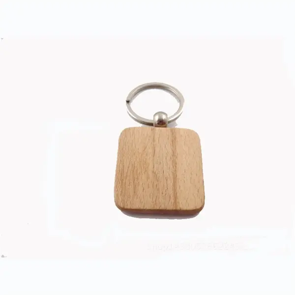 Wooden key chain