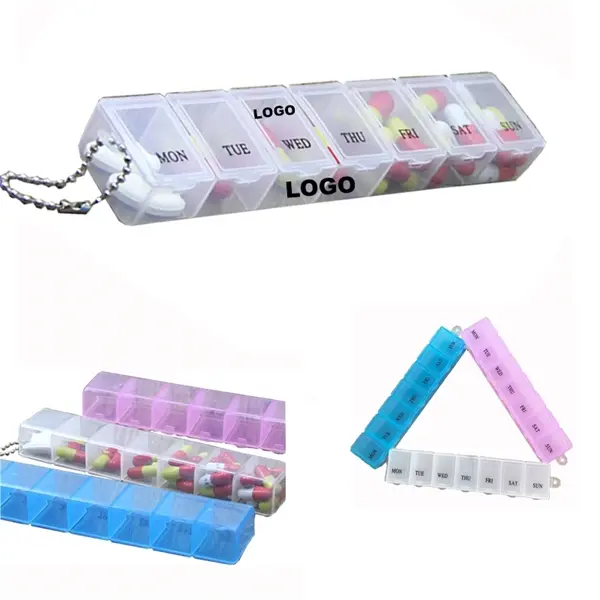 7-Day Medicine Pill Box Pill Case