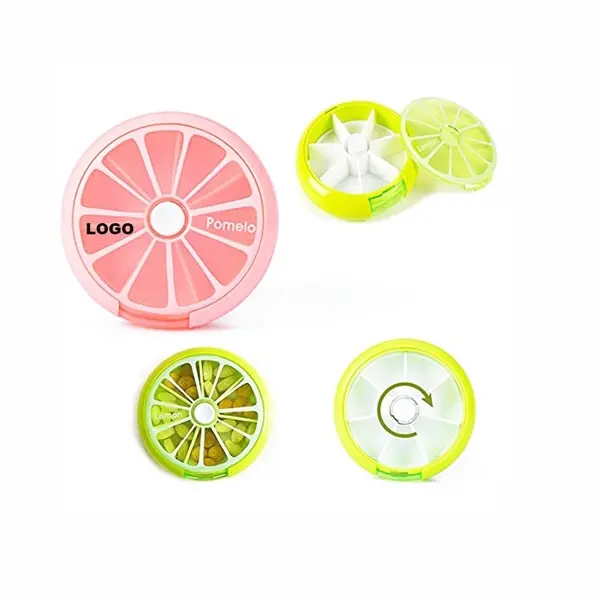7 Compartments Weekly Medicine Box Pill Box