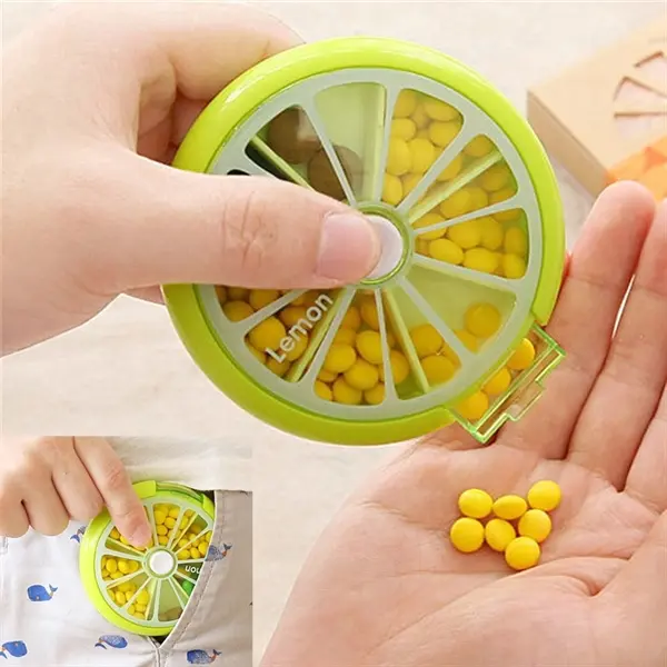 7 Compartments Weekly Medicine Box Pill Box