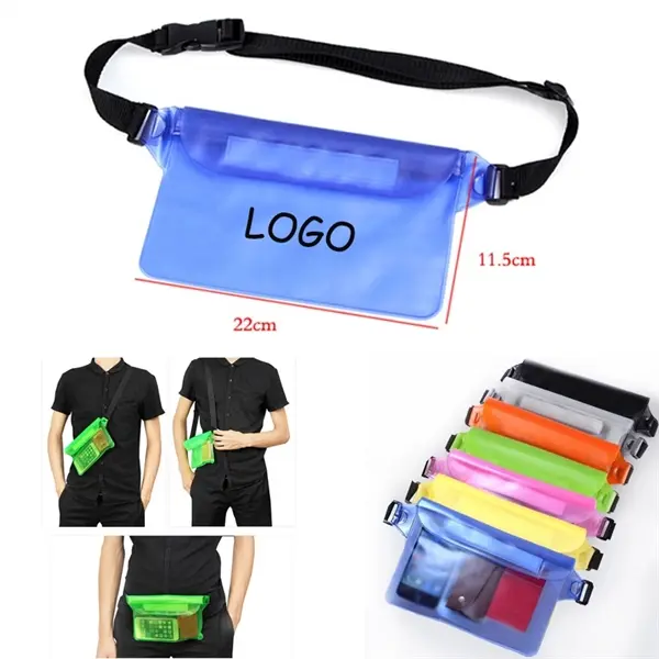 Large capacity waterproof waist bag
