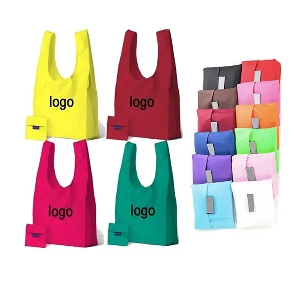 Folding Reusable Grocery Tote Bags