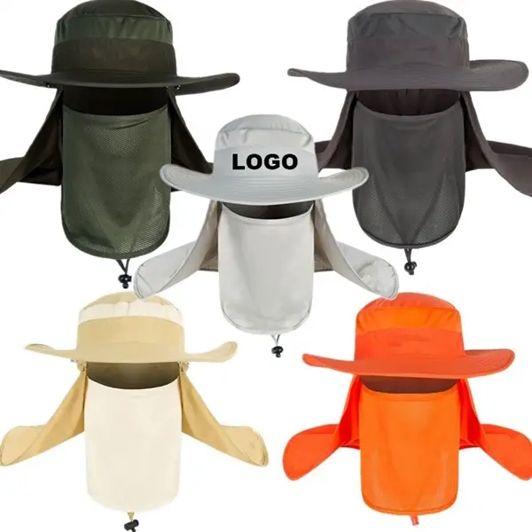 Fishing quick-drying hat with mask