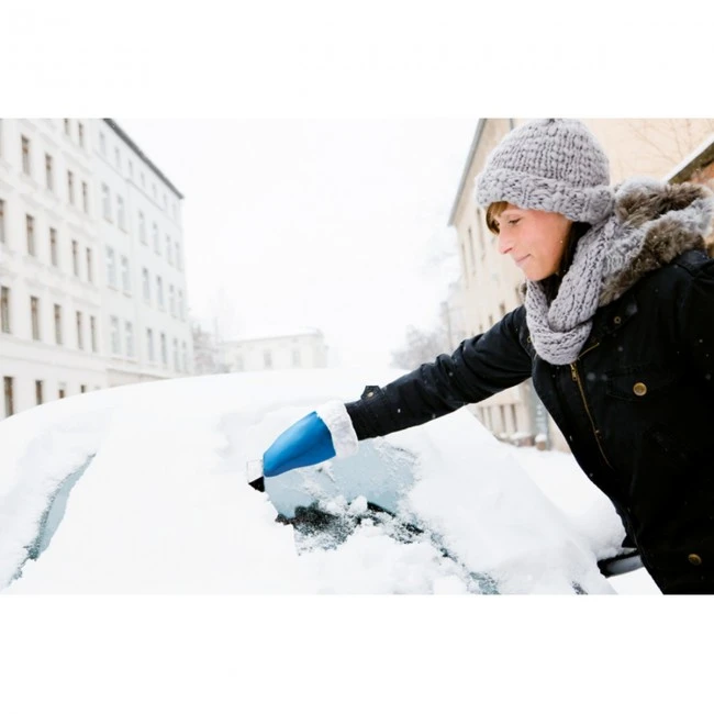 Car Ice Scraper With Mitten