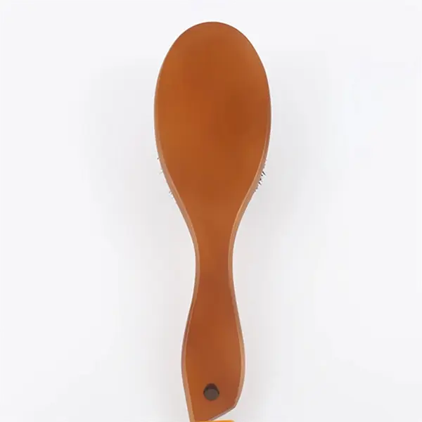 Nature Bristle Hair Scalp Massage Comb Wood Brush