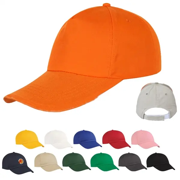 5 Panel Cotton Baseball Cap