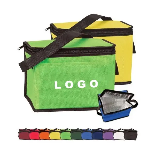6 Pack Non Woven Cooler Bag