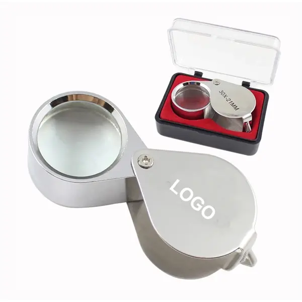 30X Folding Loupe Metal
