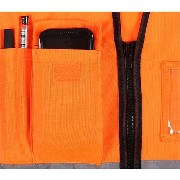 Safety Reflective Vest With Pockets