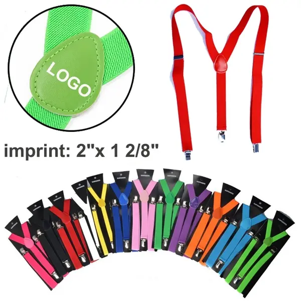 Custom Adult Unisex Suspenders