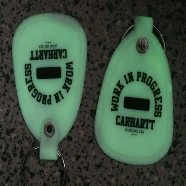 Plastic Glow Key Tag