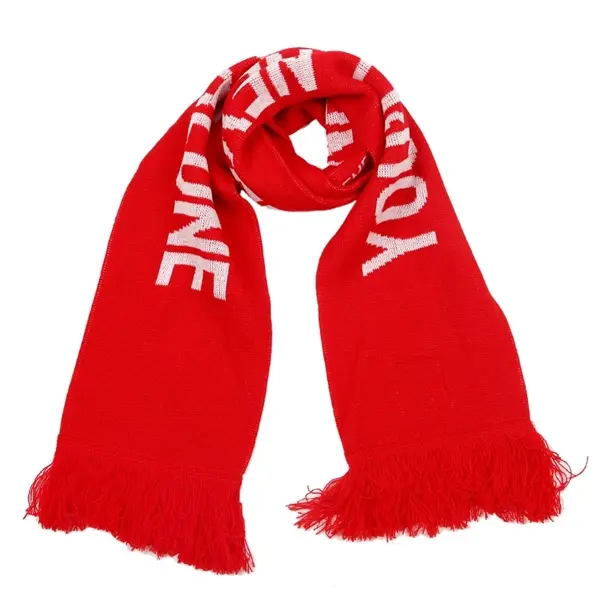 Custom Knit Scarves with Fringe