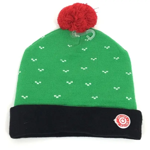 Custom Christmas Beanie With Pom