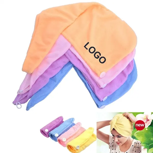 Microfiber Quick Drying Hair Shower Cap