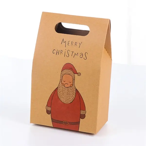 Christmas Gift Box for Apple and Candy Package "