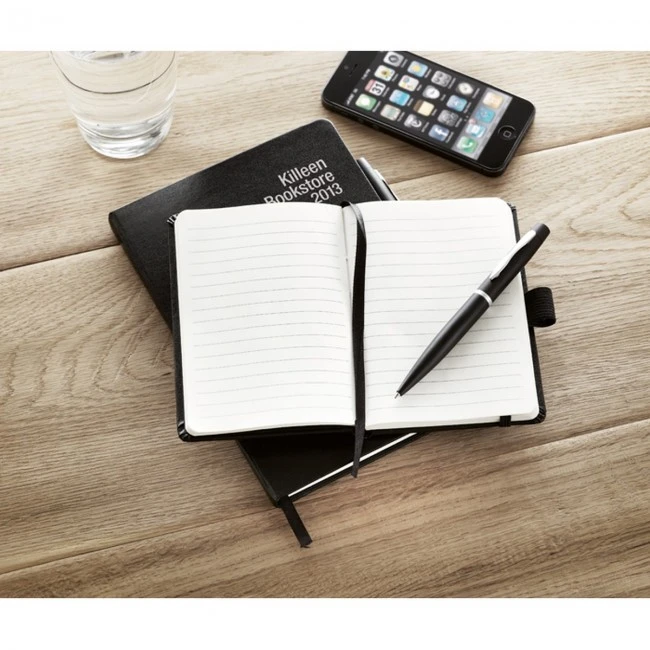 A6 Notebook With Pen 72 Lined