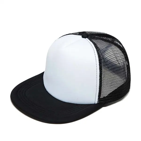 Flat Bill Trucker Cap