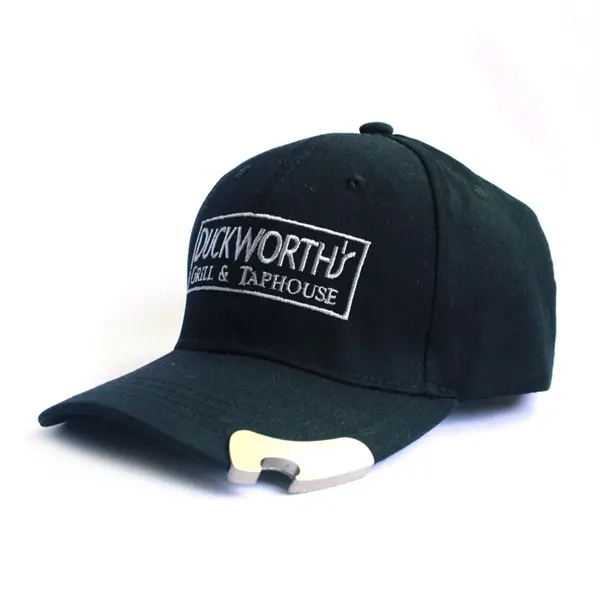 Baseball Cap with Bottle Opener