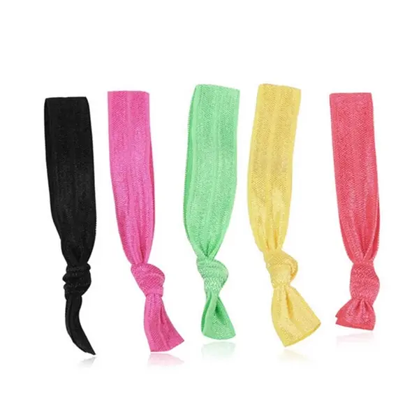Fold Over Elastic Hair Tie