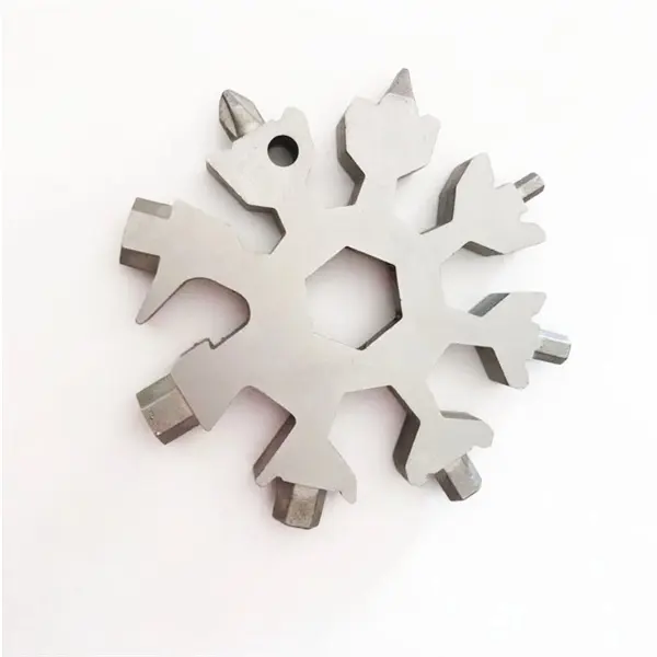 19-in-1 Stainless Steel Snow Keychain