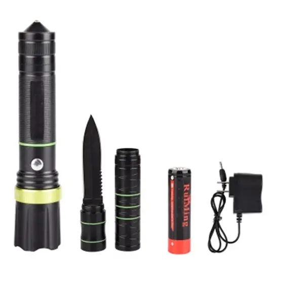 Multifunctional LED Tactical Flashlight