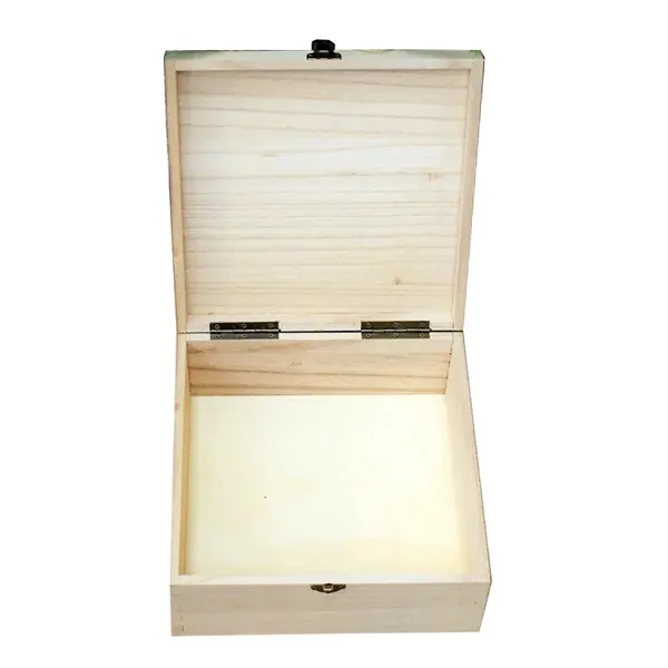 Wooden Christmas Decoration Gift Box